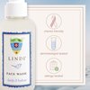 Lindi Skin Face Wash for Dry & Sensitive Skin - Gentle, Moisturizing Formula That Hydrates & Refreshes Your Body and Scalp - Reduce Facial Rashes, Redness, and Iitching (4 fl oz)