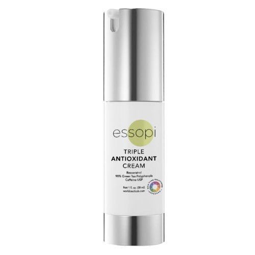 essopi Triple Antioxidant Face Cream - Medical Grade Anti-Aging Treatment for Sensitive Skin, Reduces Appearance of Pores and Wrinkles (1 fl. oz.)