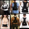 Magnetic Back Support for Posture Corrector with 10 Magnets and Adjustable Straps and Breathable Mesh Panels