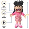 14" Susie, Peach Girl, Hand Puppet