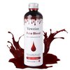Yeweian Halloween Fake Blood 6.76Oz/200ML, Realistic Effects Squirt Blood, Washable Fake Blood for Clothes, Easy Dry Flow Liquid Blood for Eye Blood Drops, Halloween SFX Makeup for Zombie, Vampire