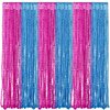 Sepco 30 Inch 4mm Round Baby Gender Reveal Beads Baby Shower Party Supplies Set of 26 Includes Pink and Blue Beads