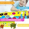 2023 New Toddlers Busy Book: Montessori Quiet Book Travel Games Puzzle Board Books for Kids Gifts, Develop Early Learning & Cognitive Skills - Dinosaur Theme.