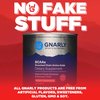 Gnarly Nutrition BCAA Powder - Pre-Workout BCAAS Amino Acids, NSF Sport Certified, Supplement to Support and Rebuild Muscle - Berry Lemonade, Caffeine (10.58oz)