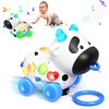 ToddlerCley Musical Toys 1 Year Old Boy Girl, Bilingual Cow Baby Toy for 6-12-18 Months, Learning Toddler Toys for 1 + Year Old Gift, 1st Birthday Gifts, Crawling Walking Toys 7 8 9 Month