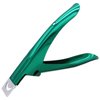 PANA USA Professional Stainless Steel Acrylic Nail Tips Clipper Cutter - False Nails/Fake Nails/Artificial Nails Trimmers for Nail Manicure Pedicure, Clip Tool for Home Nail Art DIY (Metallic Green)