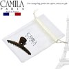 Camila Paris CP2371 French Hair Clip for Women, Narrow, Strong Hold Grip Double Teeth Girls Hair Claw Clips Jaw, Fashion Durable Styling Hair Accessories for Women, Made in France