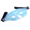 Cold Ice Face Mask Pack - Eye Cooling Gel Bead Mask for Puffy Eyes, Sinuses, Migraine Headache Relief, Dark Circles, Dry Eye - Adjustable, Reusable