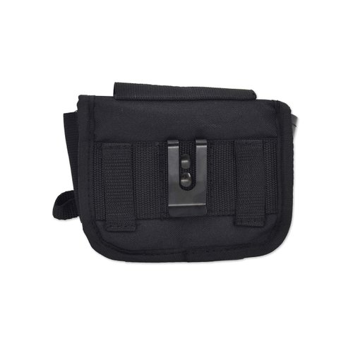 New Improved Design & Clip Lightning X EMS First Responder Hip Pouch w/Reflective & Belt Clip - Black