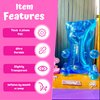 2 Inflatable Gummy Bear 24" Huge Gummy Bears, Candyland Party Decorations for Girls, Birthday Party Favors, Lollipop Two Sweet Theme Birthday Party Supplies, Unique Pool Floaties Toys