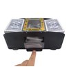 TAAVOP Automatic Card Shuffler, 1-2 Deck Battery-Operated Electric Poker Card Shuffler Machine, for Playing Cards/UNO