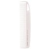Cricket Ultra Smooth Coconut Dressing Comb for Hair Cutting and Styling, Anti-Frizz Hair Comb with Coconut Oil and Keratin Protein Infused Plastic for All Hair Types White
