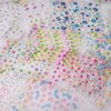 Flywindy 30 Sheets Flower Nail Art Stickers Self-Adhesive Colorful Pegatinas Uñas Small Flower Five Petal Floral Nail Decals Cute Flower Design Nail Stickers for Kids Girls Women DIY Nail Supply
