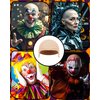 Hoedia 2-Pack Latex Bald Cap with 2 PCS Wig Caps for Adults Women Men, Cosplay Costume Accessories for Halloween Party