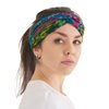 CHARM Womens Boho Tie Dye Headband - Fashion Turban Headwrap Hippy Yoga Hairband Twist Knot Festival Hair Band A
