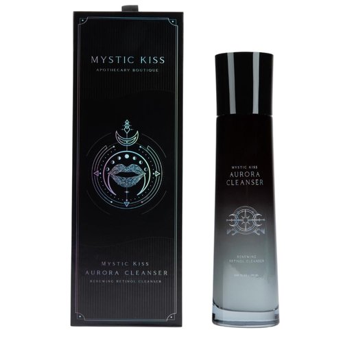 Mystic Kiss Aurora Retinol Cleanser I Gentle Retinol Face Wash for Women I Antiaging Face Wash I ...