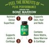 Peak Performance Grass Fed Bone Marrow - Whole Bone Extract Supplement 180 Capsules Superfood Pills Rich in Collagen, Vitamins, and Amino Acids. from Bone Matrix, Marrow, Cartilage. Ancestral Tablets