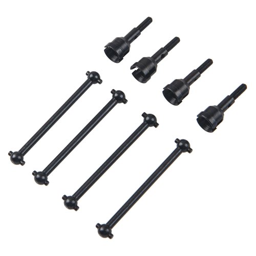 ShareGoo Steel Drive Shaft & Wheel Stub Axle Dogbones Adapter Axle Hub Compatible with WLtoys A959 A969 A979 K929 1/18 RC Car Buggy