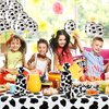 2 Pcs Cow Print Tablecloth Cow Plastic Table Cover 87 x 51 Inches Farm Animal Party Tablecovers for Cow Theme Birthday Party Supplies