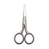 Motanar Professional Safety Grooming Scissors for Personal Care Facial Hair Removal and Ear Nose Eyebrow Trimming Stainless Steel Fine Straight Tip Scissors Men