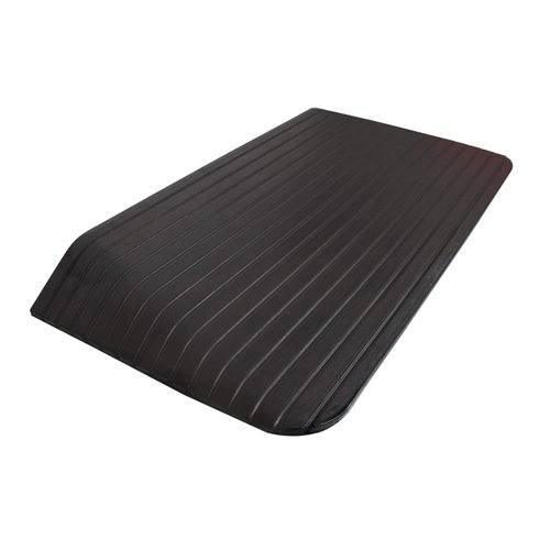 RK Safety RK-RTR06 Rise Solid Rubber Power Wheelchair Scooter Threshold Ramp (1 pcs, 35.5'' x 21'' x 3.5'')