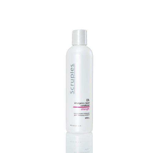 Scruples ER Emergency Repair Conditioner for Damaged Hair - Intensive Hair Repair for Breakage & Restoration from Chemical Treatments - With Keratin Protein - 8.5 oz