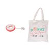 Pearhead Donut Dog Toy and Tote Bag Set, Tug-of-War Rope Pet Toy, Dog Owner Gift Set