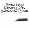 Extra Long Amplify 257B Carbon stainless steel Tail Comb