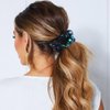 CAKURE Sequins Hair Scrunchies Shiny Hair Ties Ropes Blue Elastic Hair Bands Ponytail Holder Hair Accessories for Women and Girls Pack of 2 (Type D)