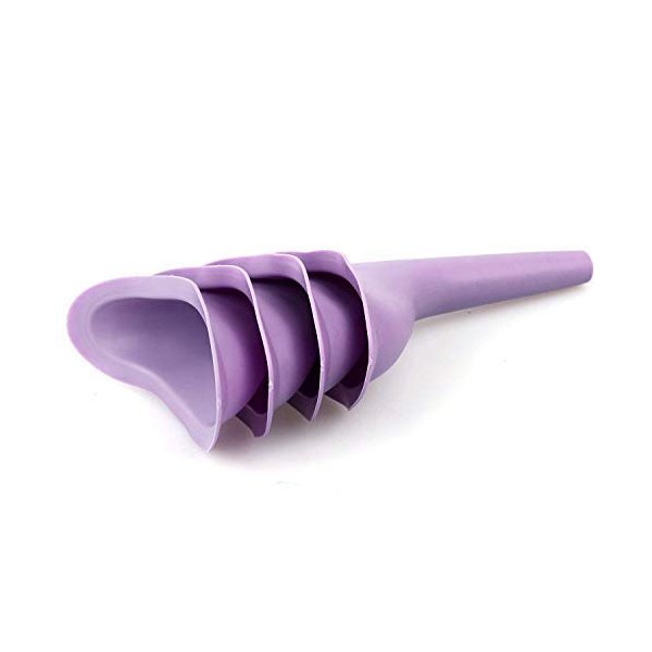 Jtshy Female Urination Device,Travel Camping Outdoor Standing Pee Reusable Urinal Women Funnel Portable Urine Urinary, 4 Piece (4 Piece Female Urination Device)