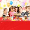 Dvaorc 12 Pack Red Tablecloths Christmas Table Cloth Xmas Red Table Cover Christmas Party Tablecloth Rectangle Tablecloth for Christmas Holiday New Year Party Supplies 51x86IN (12)