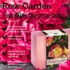 Nabila K Vegetable Glycerin Bar Soap, for Body, Face, and Hands, Rose Garden, Single Bar, 4.5oz/127.5g each
