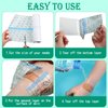Transparent Dressing Adhesive Bandage Waterproof Bandage Clear Adhesive Bandages Stretch Tape for Tattoos Swimming (8 Inch x 5.47 Yard)