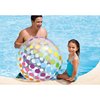 Intex Jumbo Inflatable 42" Giant Beach Ball - Crystal Clear with Translucent Dots, 1 Pack