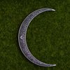 LANGHONG 2PCS Crescent Moon Hairpin For Women Viking Hair Pins Stick Knot Hair Styling Pins (ZJAS)
