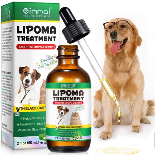 Lipoma Treatment for Dogs & Cats, Soften Fatty Lumps & Bumps in Dog, Castor Oil for Dogs, Pet Massage Oil, Soften Fatty Lumps & Bumps in Dog