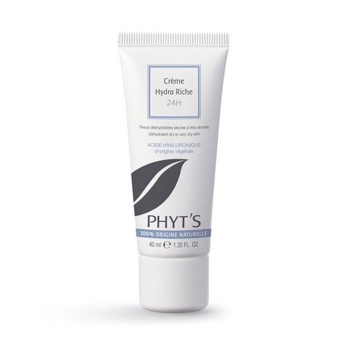 Phyts 24H Hydra Rich Cream - Face Moisturizer for Very Dry Skin - Face Cream with Nourishing Ingredients - Hydrates and Strengthens Skin - 1.35 oz