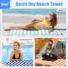 Sfee 2 in 1 Microfiber Oversized Beach Towel, Quick Dry Towel Travel Towel Camping Towel Super Absorbent Compact Lightweight Sports Towel Gym Towel for Beach,Gym, Hiking, Pool, Backpacking, Bath, Yoga