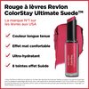 REVLON Lipstick, ColorStay Ultimate Suede Lipstick, High Impact Lip color with Moisturizing Creamy Formula, Infused with Vitamin E, 093 Chic, 0.09 Oz