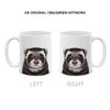 MUGBREW Cute Animal Ferret Pet Ceramic Coffee Mug Tea Cup, 11 OZ