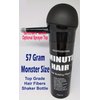 Biggie Sized 57 Gram Bottle Full Of Minute Hair Fibers. Hi Grade Hair Building Fibers. Gargantuan Amount of BLACK Fibers Inside A Compact Size Refillable Bottle. Choose Your Color.