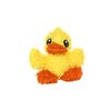 MIGHTY- Microfiber Ball Duck – Made with Squeaker Balls and Minimal Stuffing. Strong & Tough. Interactive Play Dog Toy. Machine Washable & Floats (Combo Pack #1)