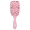 Wet Brush Go Green Thick Hair Paddle Detangling Brush, Pink - Ultra-Soft IntelliFlex Bristles With AquaVent - Gently Loosens Knots While Minimizing Pain - Curly, Coarse, Long, Wet & Dry Hair