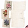 The Best Card Company 10 Assorted Thank You Notecards Bulk Box Set 4 x 5.12 Inch with Envelopes (10 Designs, 1 Each) Flower Press M6454TYG
