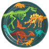 Juvale 144-Piece Dinosaur Birthday Party Supplies with Paper Plates, Napkins, Cups and Cutlery for Dino Party Decorations (Serves 24)