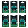 DentAdvance Premium Mint Dental Floss - Easy Reach Back Teeth | Tooth Floss | Mint Flavored, Waxed, 40 Meter, Pack of 6