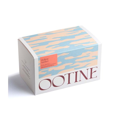 OOTINE, Mellow Amber Taiwan Oolong Tea (30 Individually Wrapped Pyramid Sachets) | Honey and Ripe Fruit Notes | Hand-Picked Quality Whole Leaves in Plant-Based Sachets | Caffeine Alternative for Gentle Focus, Supports Gut Health | Multiple Infusions