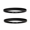 (2-Pcs) 52-67MM Step-Up Ring Adapter, 52mm to 67mm Step Up Filter Ring, 52 mm Male 67 mm Female Stepping Up Ring for DSLR Camera Lens and ND UV CPL Infrared Filters
