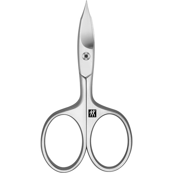 ZWILLING Beauty TWINOX Nail Scissors and Cuticle Scissors, 2-in-1 Scissors for Precise Cutting, Durable Stainless Steel Manicure Scissors, Matte, Premium Nail Care, 90 mm