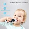 Silicone Baby Teething Toy, Small Remote Control Shape for Little Hand, Soft Chew Toy, Teether Sensory Toy for 3 Months+ Toddlers